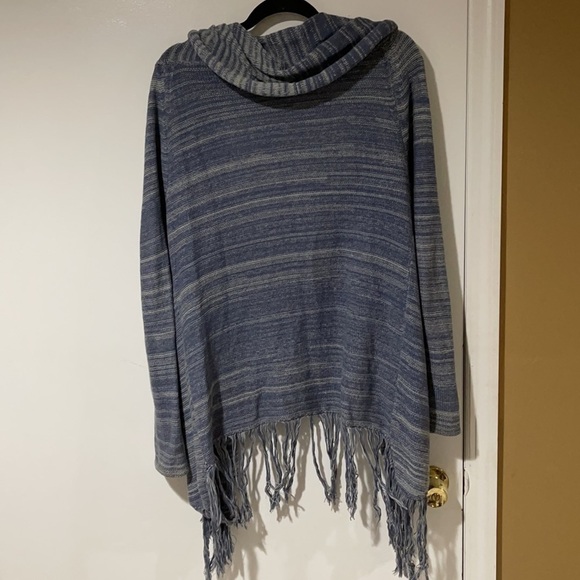 Sun and Shadow Long Sleeve Cardigan Shawl Size Medium - Picture 7 of 11